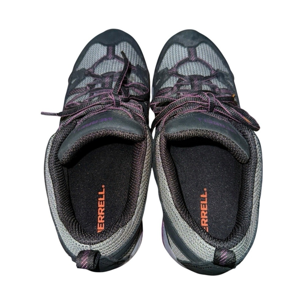 Merrell Siren Edge Q2 Waterproof Womens 9 Pre-Owned Hiking Shoes Grey J035326 - Picture 6 of 13
